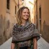 Leichter Pareo Schal, Sarong, Handbedrucktes Baumwolltuch - Produktbild-Vorschau 5