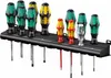 A set of screwdrivers on a black rack. Produktbild-Vorschau