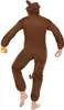 Tuta scimmia costume uomo giungla marrone-beige - taglia Anteprima dell’immagine prodotto 3