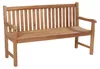 LC Garden «Kampen» Panchina da giardino in legno di teak Anteprima dell’immagine prodotto 3