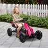 Kart infantil - Kart rosa con asiento ajustable | Color: Vista previa de la imagen del producto 2