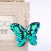 Funkelnde Pailletten Schmetterling Anhänger Produktbild-Vorschau 5