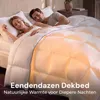 FLANDRIA Warm Dekbed van Eendenveren en Dons 650 g/m², Productafbeelding-voorbeeld 2