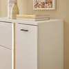 Highboard weiß mit Eiche LOVENO-61 Produktbild-Vorschau 5