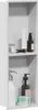 vidaXL Cabine de douche blanche 60 x 20 x 9,5 cm en acier Voir les images du produit 3