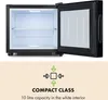 Klarstein Frosty mini lednice, 9 l, 5-15 °C, černá, Náhled obrázku produktu 5
