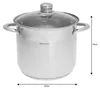 Kinghoff pots 6 pieces 7l/ 5l/ 4l KH4309 Voir les images du produit 16