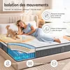 Matelas 180x200 cm, 22 cm d'épaisseur, avec sommier Voir les images du produit 7