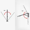 Wandgemonteerde verstelbare arm, flexibele hoekverstelling, Productafbeelding-voorbeeld 3