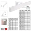 Rail de rideau intérieur sur mesure 1 voie blanc - Série Voir les images du produit 8