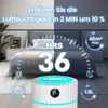 Luftbefeuchter mit Doppel Spray LED Bildschirm, 1,8L Leiser Produktbild-Vorschau 4