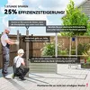 Two people assembling a structure outdoors. Produktbild-Vorschau