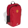 A red backpack with the Manchester United logo and Adidas logo. Podgląd zdjęcia produktu