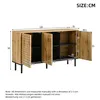 Merax dressoir met 3 deuren met push-open sluiting en een Productafbeelding-voorbeeld 10