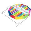 XXL Piñata Happy Birthday zum Befüllen – Bunte Produktbild-Vorschau 2