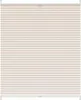 vidaXL Plissee Faltrollo Rollo Plisseerollo 110x100cm Creme Produktbild-Vorschau 1