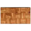 Couchtisch 110x60x40 cm Massivholz Akazie und Stahl Produktbild-Vorschau 4