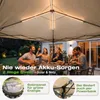 Sekey Faltpavillon 3x3 m mit Solar-LED, UPF 50+, Produktbild-Vorschau 2