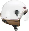 Jet Helm CGM 191V PIX VINTAGE Weißer Bordeaux Geformtes Produktbild-Vorschau 2