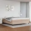 Boxspringbettgestell Cappuccino-Braun 200x200 cm Kunstleder Produktbild-Vorschau 2