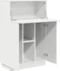 vidaXL Schreibtisch Weiß 71.5 x 31.5 x 106.5 cm Produktbild-Vorschau 5
