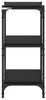 vidaXL Regał w kolorze czarnego dębu 40 x 33 x 70,5 cm Podgląd zdjęcia produktu 6