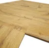 Velký rohový stůl z dubového dřeva do kanceláře 149x149x75 Náhled obrázku produktu 9