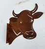Kuh Kopf, 30x30 cm, edelroest, voor bevestiging, grondpen, Productafbeelding-voorbeeld 3
