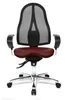 Topstar Bürostuhl Sitness® 15, ST19U G27 Stoff rot, Gestell Produktbild-Vorschau 6