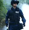 Kamizelka taktyczna, wojskowa czarna policja SWAT kamizelka Podgląd zdjęcia produktu 6