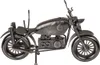 Metall-Flaschenhalter, Motorrad IV, 30 x 17,5 cm, Silber Produktbild-Vorschau 2