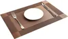 Platzdeckchen（6er Set）-rutschfest Abwaschbar Tischsets, PVC Produktbild-Vorschau 2