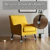 8 Stuhlbeinsocken, Schwarz Möbelsocken, Tennisstil, Produktbild-Vorschau 6