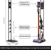 Staubsaugerhalter Ständer kompatibel mit Dyson gen5 V15s Produktbild-Vorschau 2