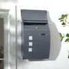 Boîte aux lettres HOMCOM avec couvercle, serrure et fenêtre Voir les images du produit 2