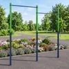 COSTWAY Turnreck Outdoor, dvojitá hrazda, odolná Náhled obrázku produktu 9