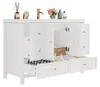 Meuble de salle de bains Merax avec lavabo, meuble-lavabo Voir les images du produit 6