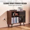 SucceBuy Support de tourne-disque avec prise électrique, Voir les images du produit 3