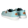HEYDUDE Wendy Heathered Slub Tropical Scarpe basse da donna Anteprima dell’immagine prodotto 5