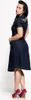 Queen Kerosin Swing Jeanskleid da donna, 2XL Anteprima dell’immagine prodotto 3