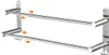 Handtuchhalter Wand aus Edelstahl, glänzend, ausziehbar Produktbild-Vorschau 1