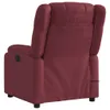 Massagesessel Elektrisch Weinrot Stoff , Klassische Sessel Produktbild-Vorschau 4