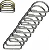 10 stabiler Halbringe D-Ringe Metallring silber 38 (32) x 22 x 3 mm Produktbild-Vorschau