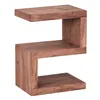 Wohnling Acacia massif Table d'appoint \"S\" Cube 45 x 30 x Voir les images du produit 7