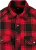 Brandit - CHECKED FLANELL Shirt rot / schwarz - 5XL Voir les images du produit 8