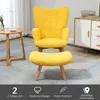 HOMCOM Ohrensessel mit Hocker, Relaxsessel, Polstersessel Produktbild-Vorschau 6