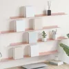 vidaXL Mensola sospesa, 4 pezzi, rosa, 100 x 9 x 2,5 cm, Anteprima dell’immagine prodotto 2