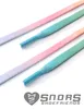 SNORS bedruckte Schnürsenkel flach - REGENBOGEN - 10mm - Produktbild-Vorschau 2