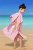 Kinder-Poncho-Handtuch mit Kapuze 120x60 cm – Produktbild-Vorschau 6