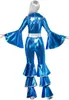 Smiffys - Costume "70s Dancing Dream" Jumpsuit - Femme Voir les images du produit 2